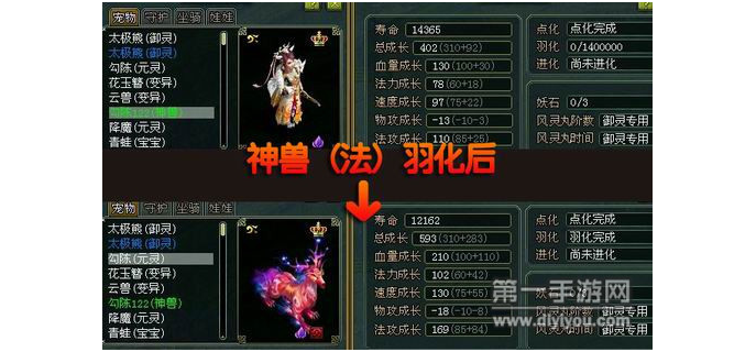 问道手游神兽穿什么衣服